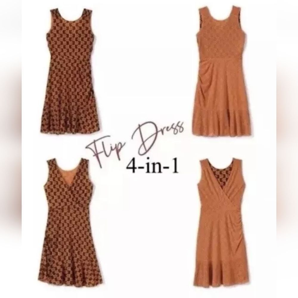 Cabi Playday Flip A Line Dress Sz Med - Picture 3 of 16